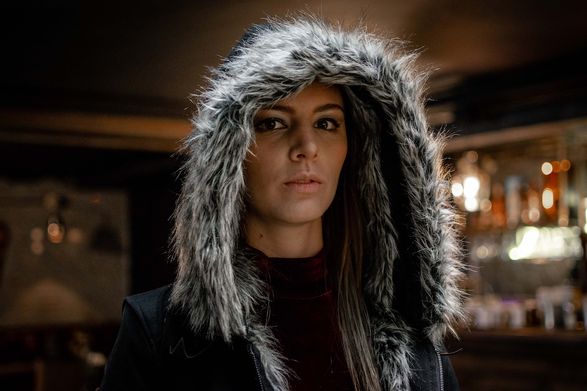 Parka negra Mujer 16 Parka negra Mujer