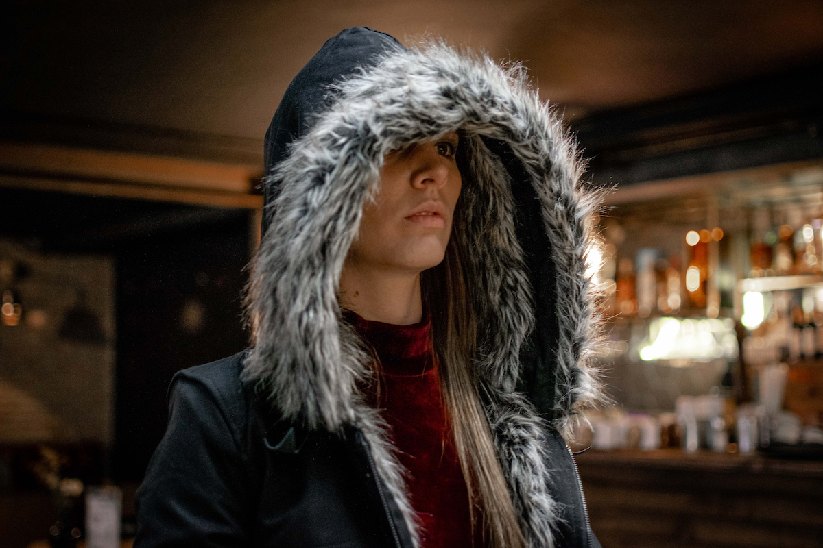 Parka negra Mujer 8 Parka negra Mujer