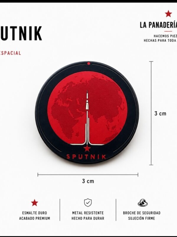 Prendedor Sputnik