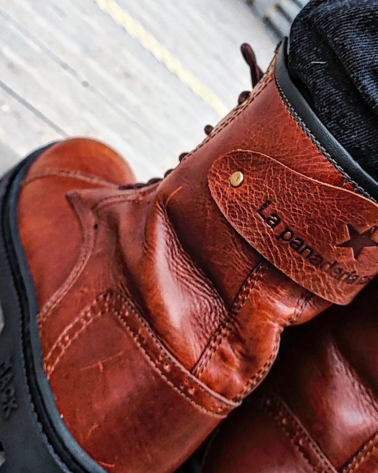 Botas Combat Rebel Marrón (2)