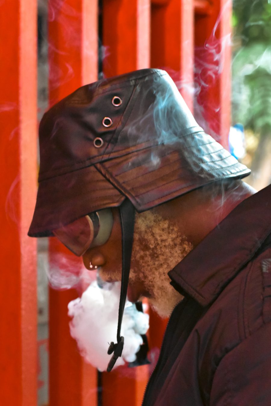 Sombrero Bucket Hat Leather