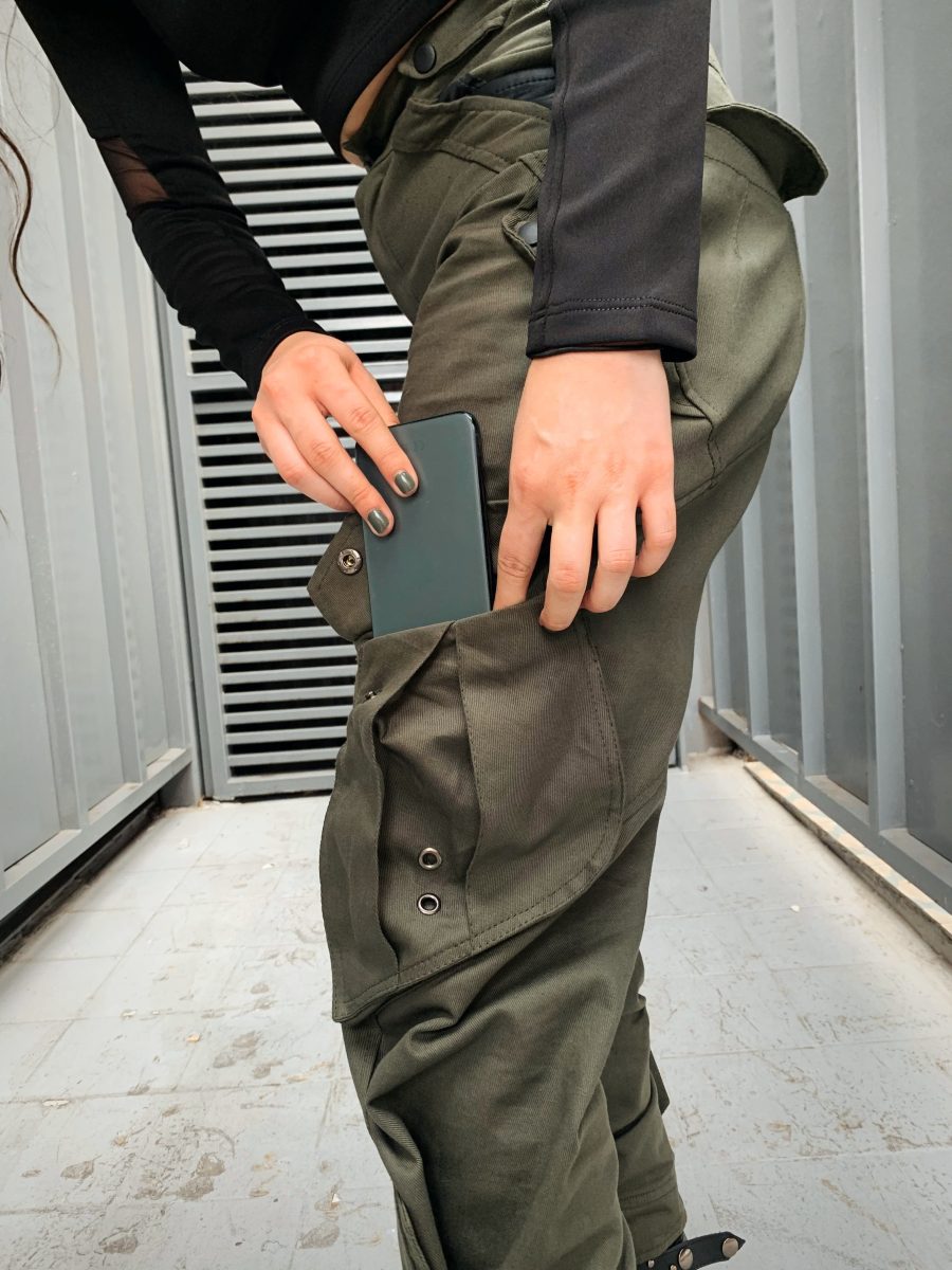 Cargo Tasya Oliva Mujer - Imagen 5