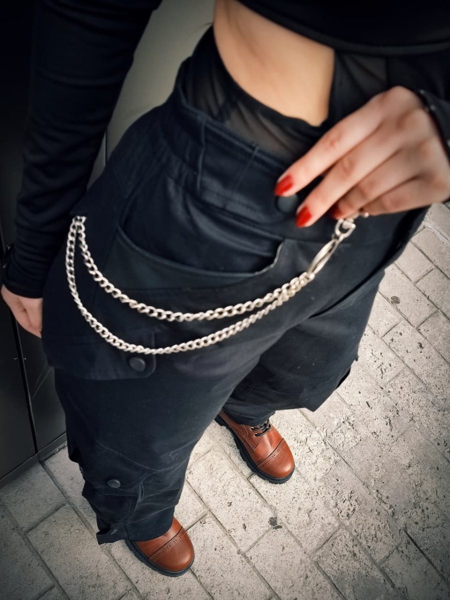 Cargo Tasya Negro Mujer - Image 12