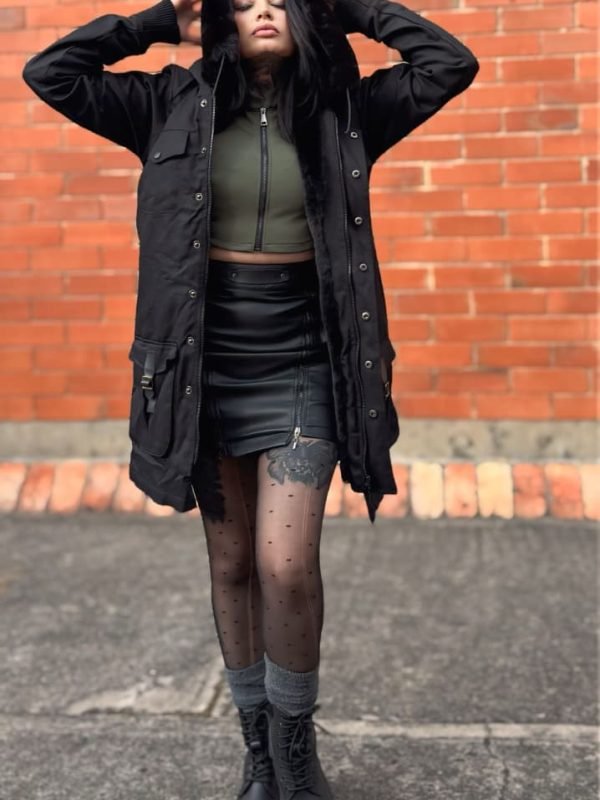 Parka Austria Negro Mujer