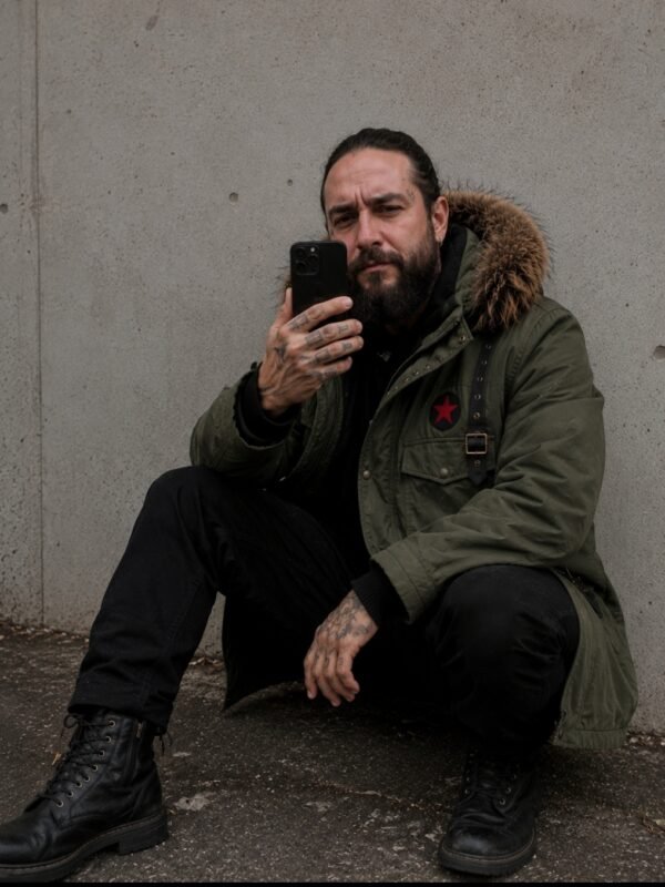 Parka Fux Verde Hombre