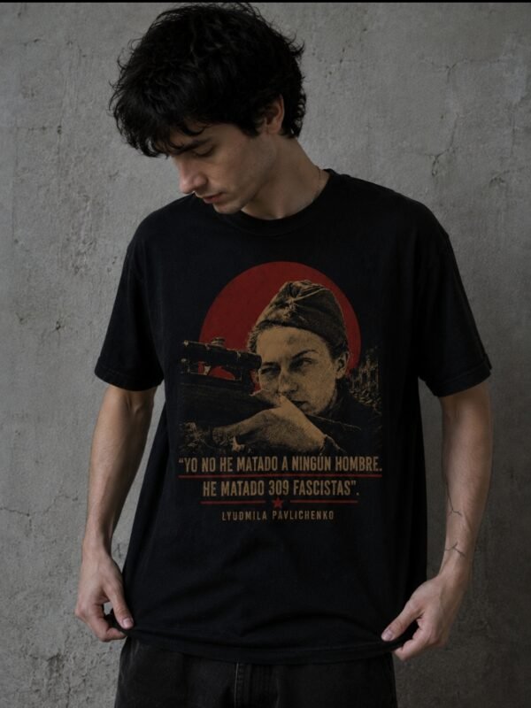 Camiseta Lyudmila Pavlichenko Hombre
