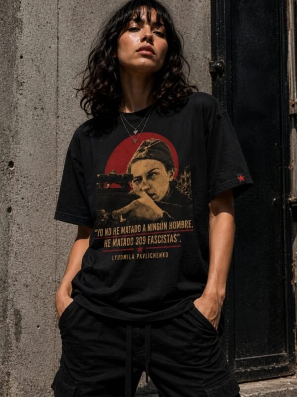 Camiseta Lyudmila Pavlichenko Mujer