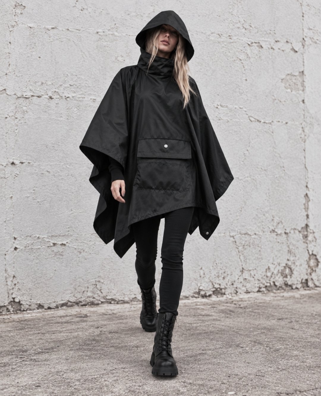 Capa de Lluvia Lyudmila Pavlichenko Noche Mujer - Imagen 4